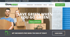 Desktop Screenshot of istoregreen.com